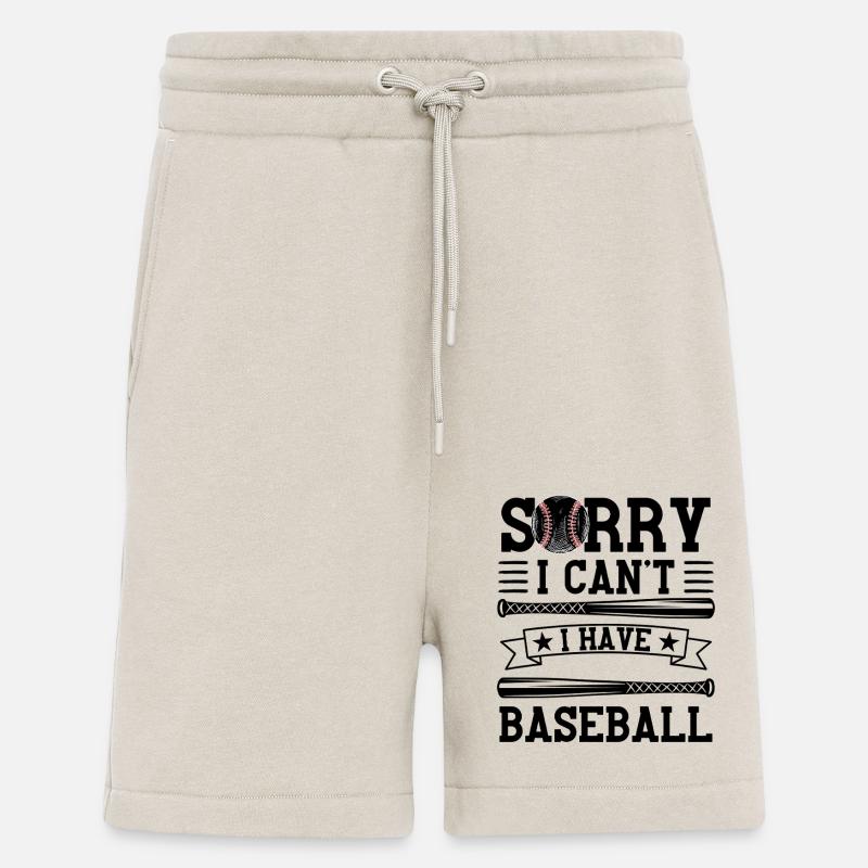 Baseball Spruch Baseballteam Design - Shorts - made by SPREAD - WARM CLAY