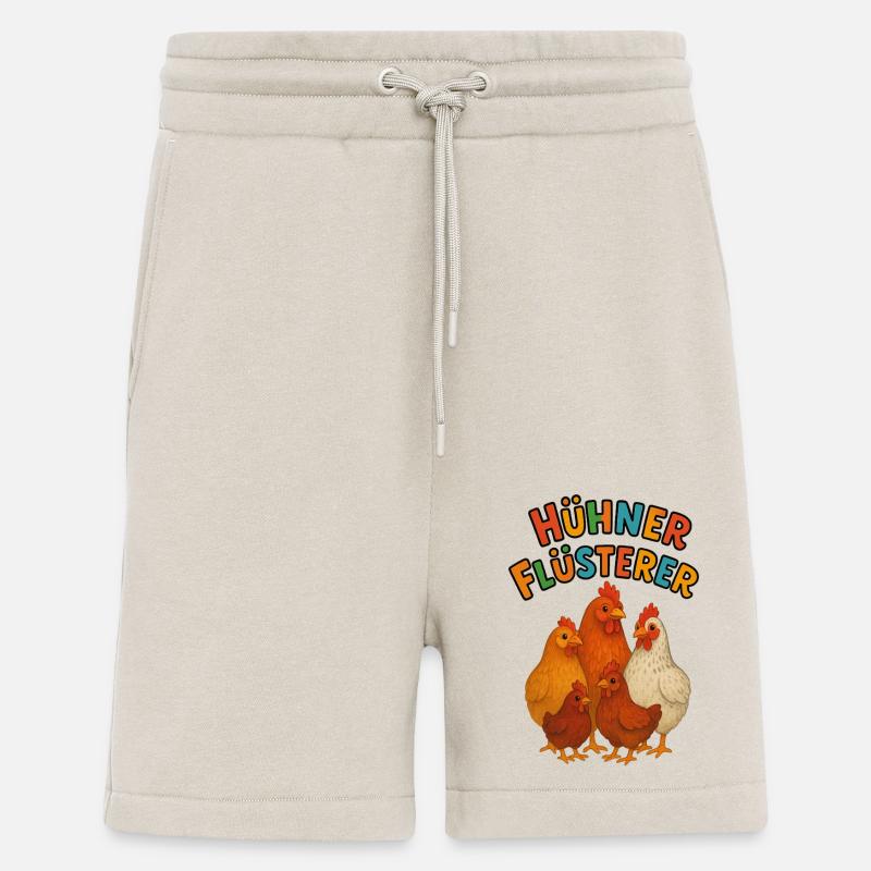 Hühner Flüsterer - Shorts - made by SPREAD - WARM CLAY