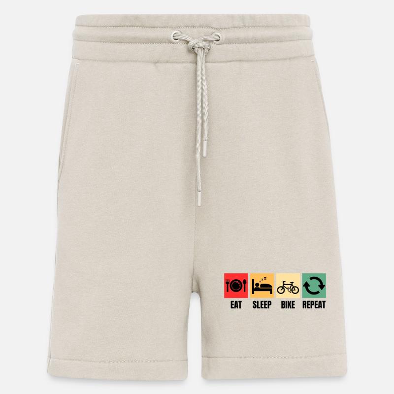 Drôle de vélo Dicton Cyclisme - Short bio décontracté fabriqué en UE - WARM CLAY