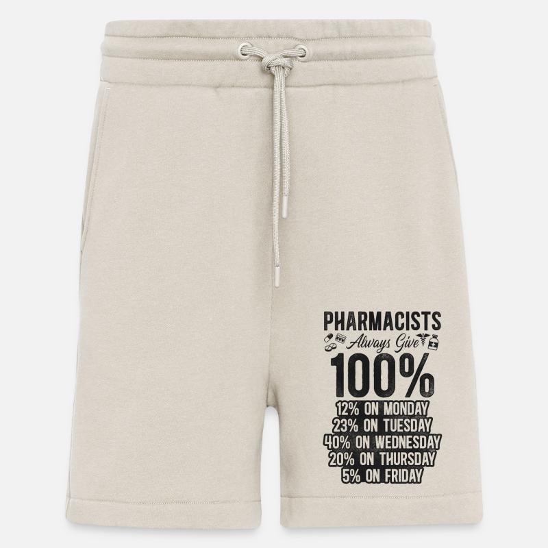 Pharmacy Tech Technician - Shorts - made by SPREAD - WARM CLAY