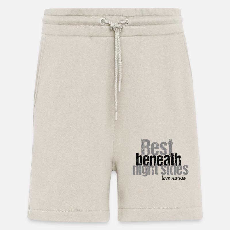 Ruhe unter dem Nachthimmel - Shorts - made by SPREAD - WARM CLAY