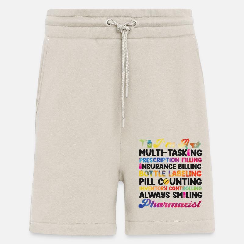 Pharmacy Tech Technician - Shorts - made by SPREAD - WARM CLAY