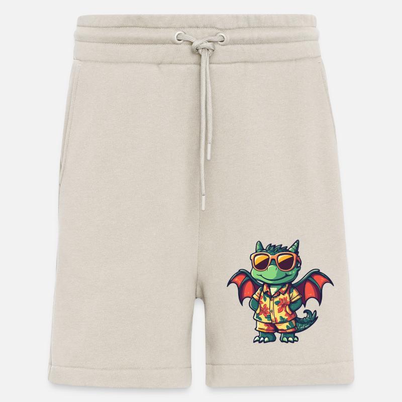 Drache Cool Sommer - Shorts - made by SPREAD - WARM CLAY