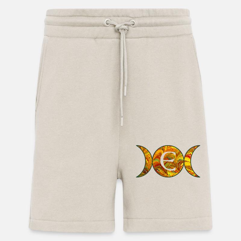 Moon Phases E 38 E - Shorts - made by SPREAD - WARM CLAY