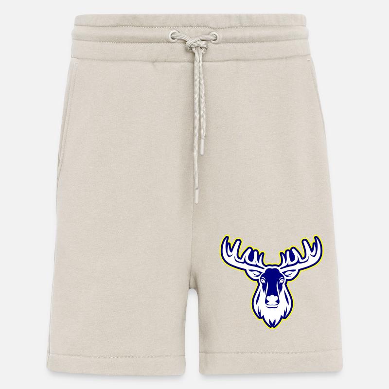 Elch Kopf - Shorts - made by SPREAD - WARM CLAY