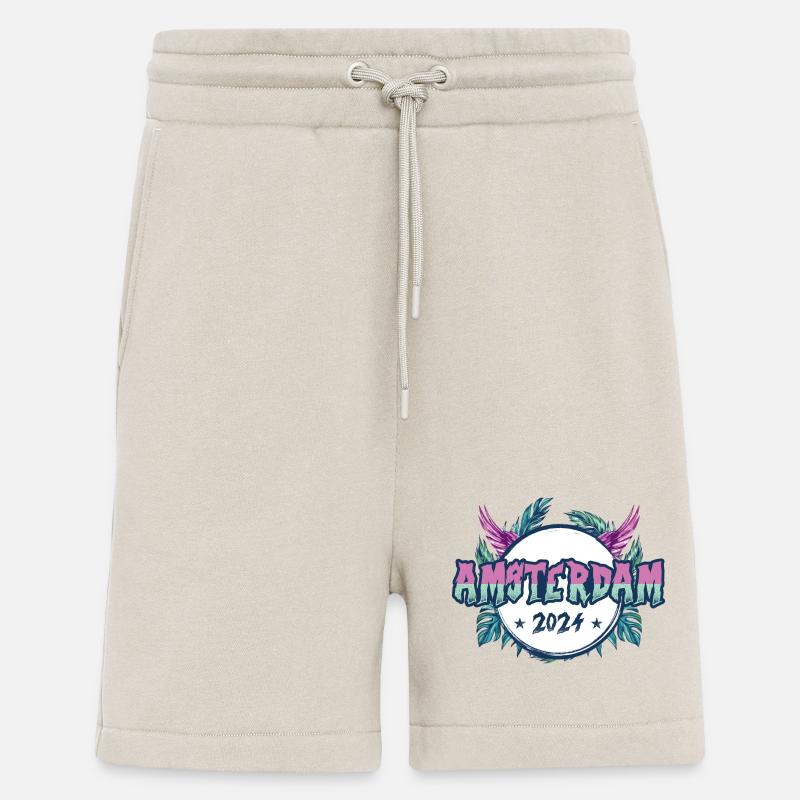 Amsterdam 2024 Urlaub - Shorts - made by SPREAD - WARM CLAY