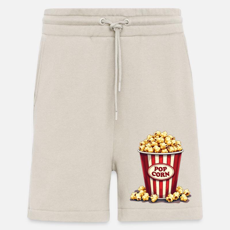 Popcorn - Fasching Fun - Shorts - made by SPREAD - WARM CLAY