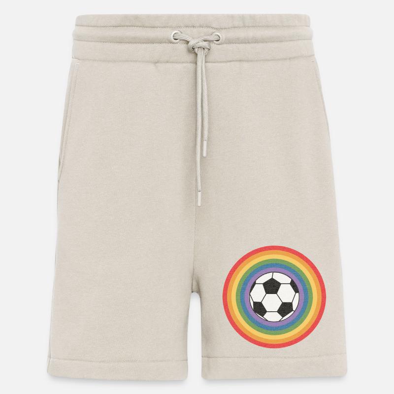 Soccer Rainbow World Cup - Shorts - made by SPREAD - WARM CLAY