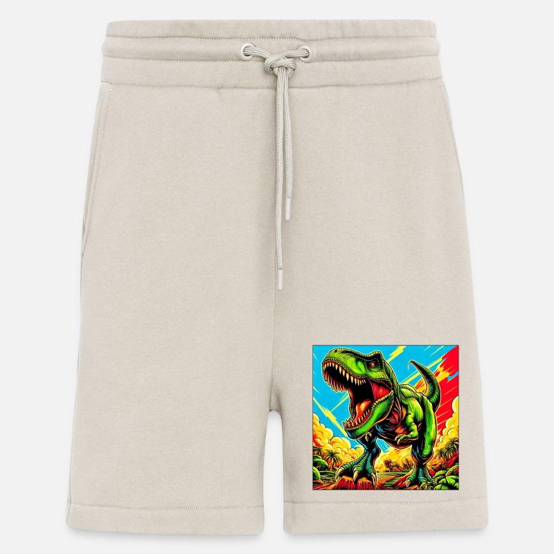 Dinosaurier - Shorts - made by SPREAD - WARM CLAY