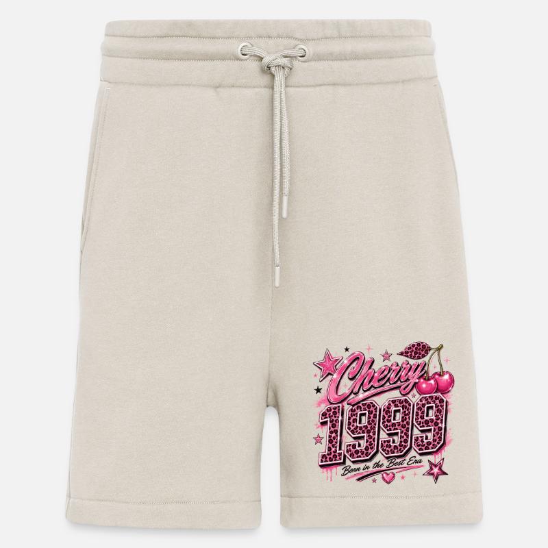 Cherry 1950's Leopard Pink - Shorts - made by SPREAD - WARM CLAY
