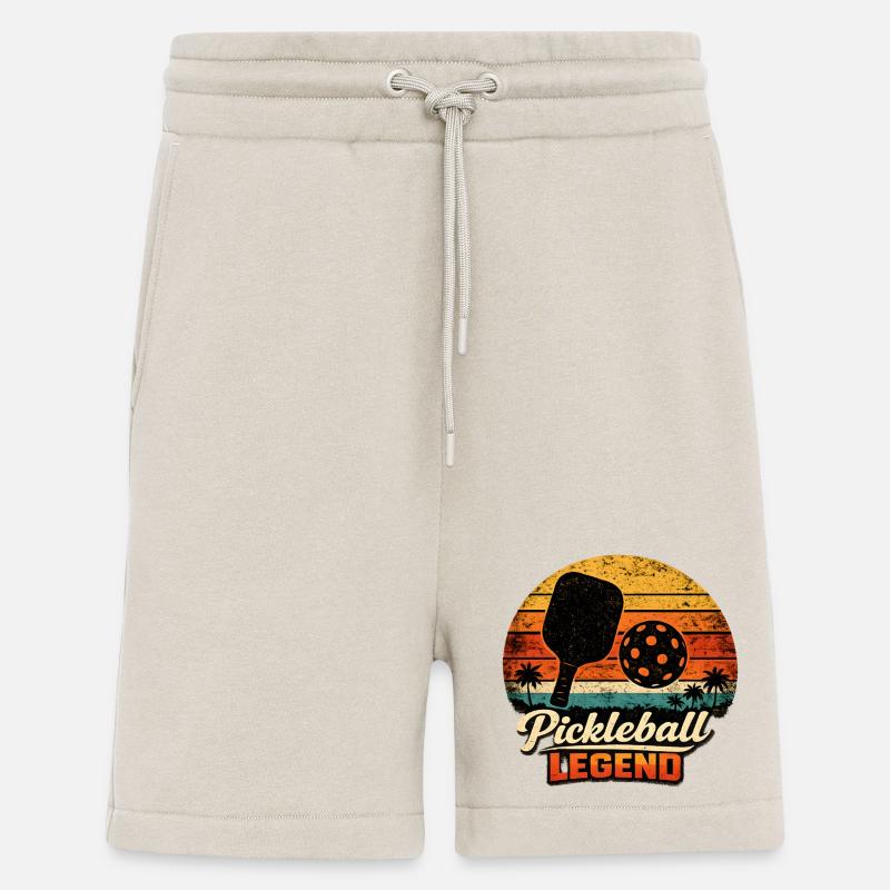 Pickleball Legend Retro Sunset - Shorts - made by SPREAD - WARM CLAY