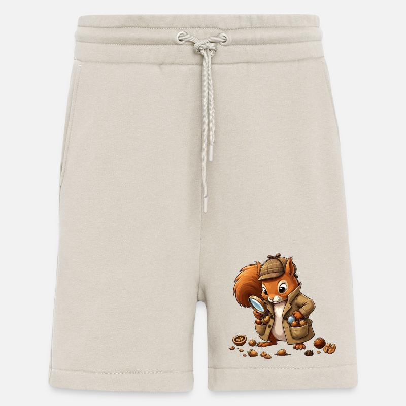 Detektiv Eichhörnchen Mantel - Shorts - made by SPREAD - WARM CLAY