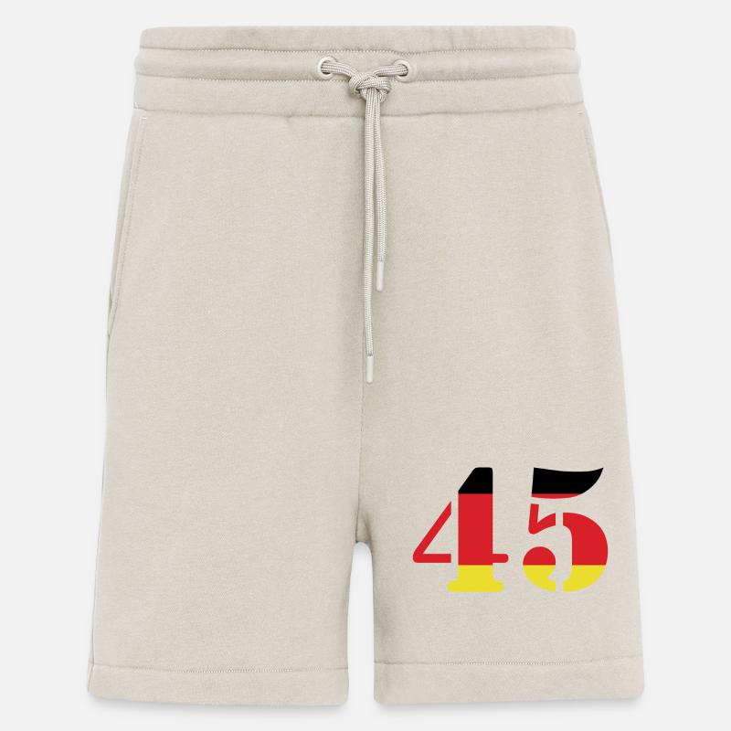 45 Number Jersey Germany - Shorts - made by SPREAD - WARM CLAY