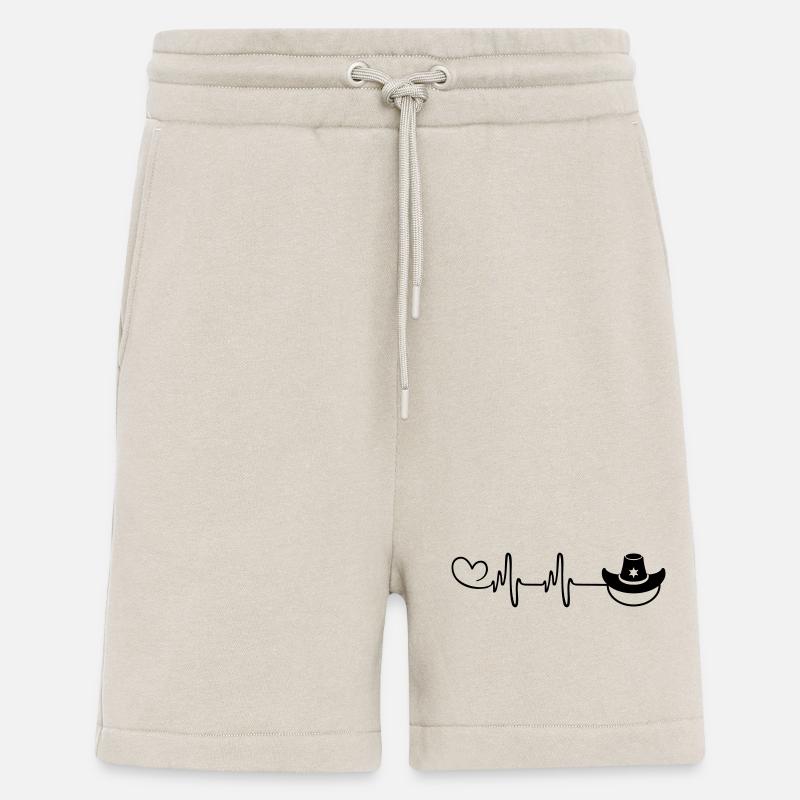 Cowboy western Herzschlag - Shorts - made by SPREAD - WARM CLAY