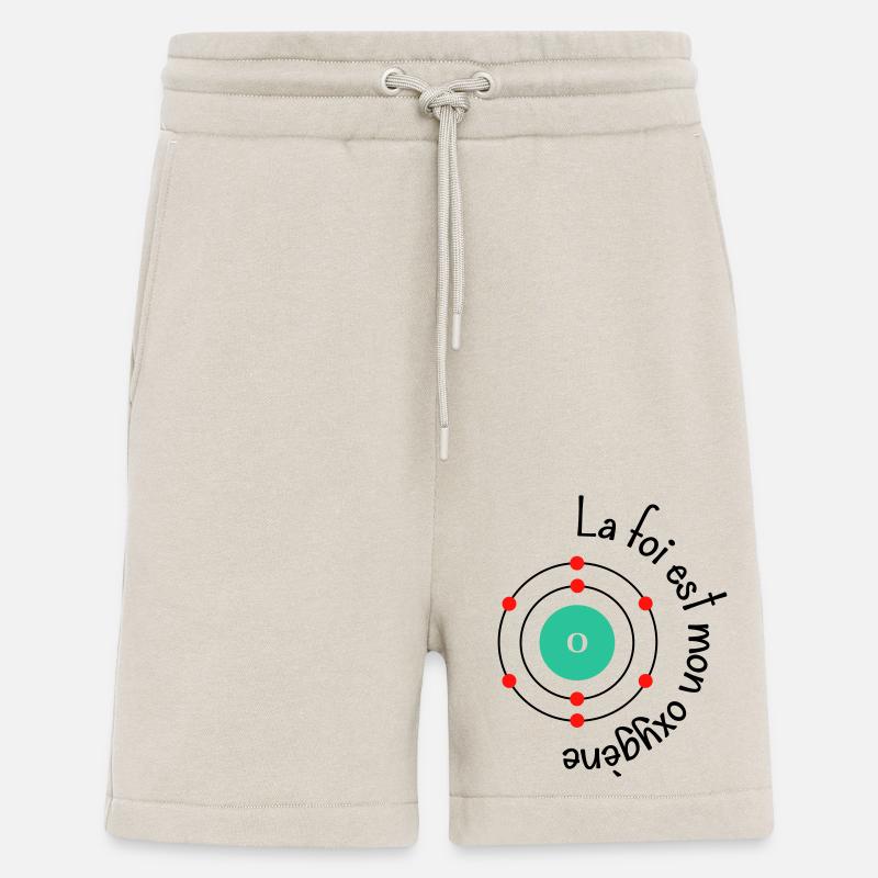 Foi oxygène - Short bio décontracté fabriqué en UE - WARM CLAY