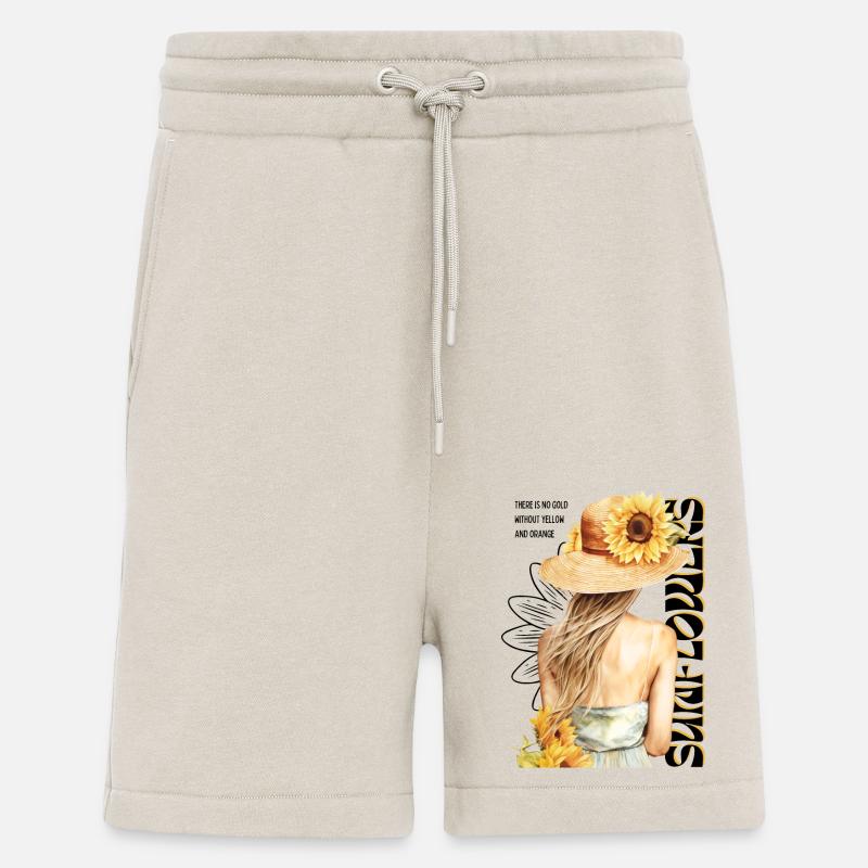 Sonnenblumen-Mädchen - Shorts - made by SPREAD - WARM CLAY