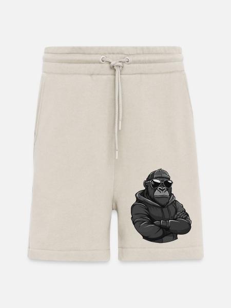 Gorilla Animal Comic - Shorts - made by SPREAD - WARM CLAY