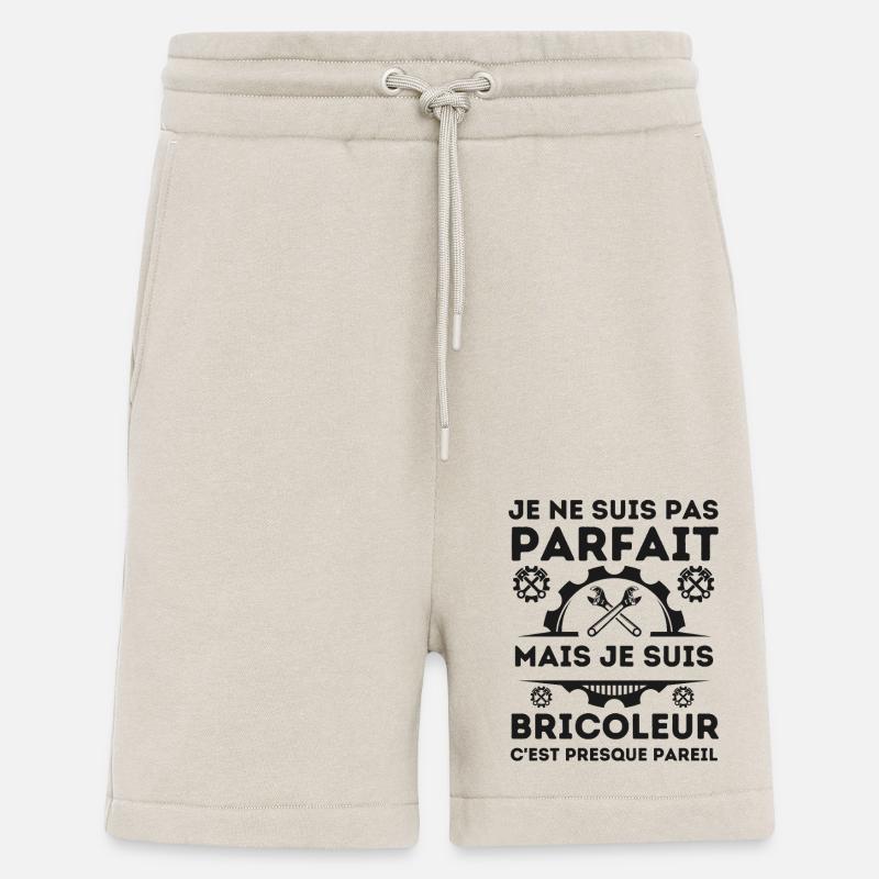 Pas parfait mais bricoleur 2 - Short bio décontracté fabriqué en UE - WARM CLAY