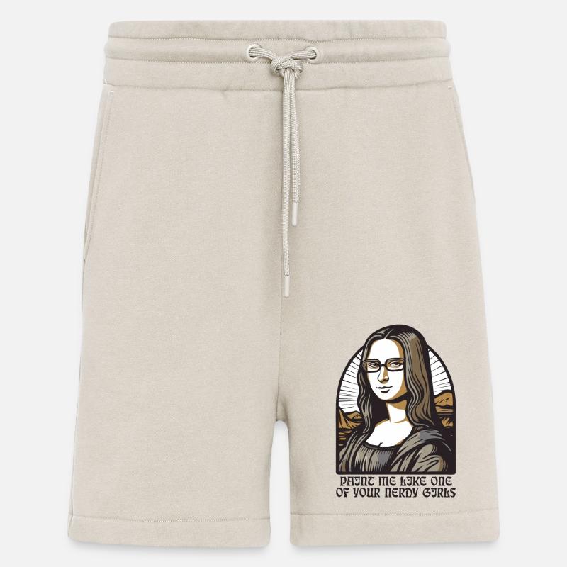Die nerdige Leseratte Lisa Mona - Shorts - made by SPREAD - WARM CLAY