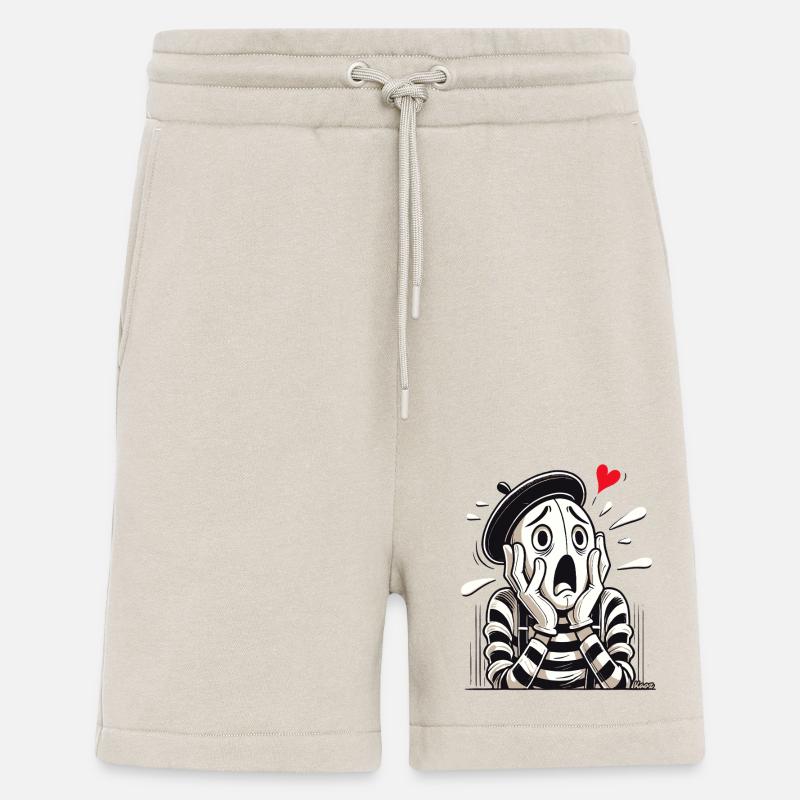 Dramatischer Pantomime – Liebe oder Verzweiflung? - Shorts - made by SPREAD - WARM CLAY