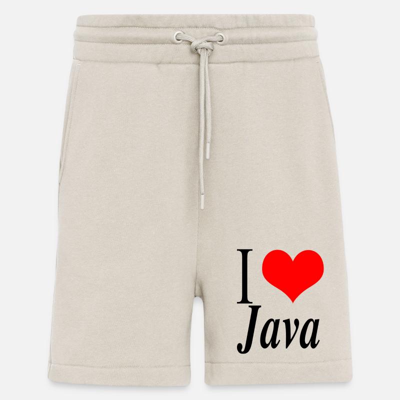 J'adore Java - Short bio décontracté fabriqué en UE - WARM CLAY
