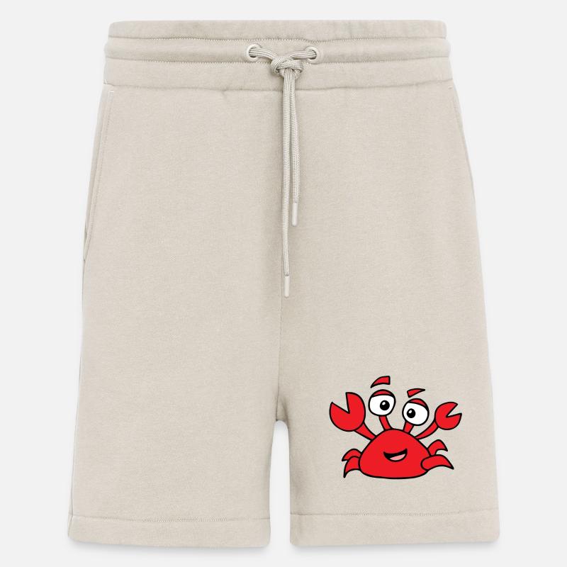 Krabbe mit Glubschauen - Shorts - made by SPREAD - WARM CLAY