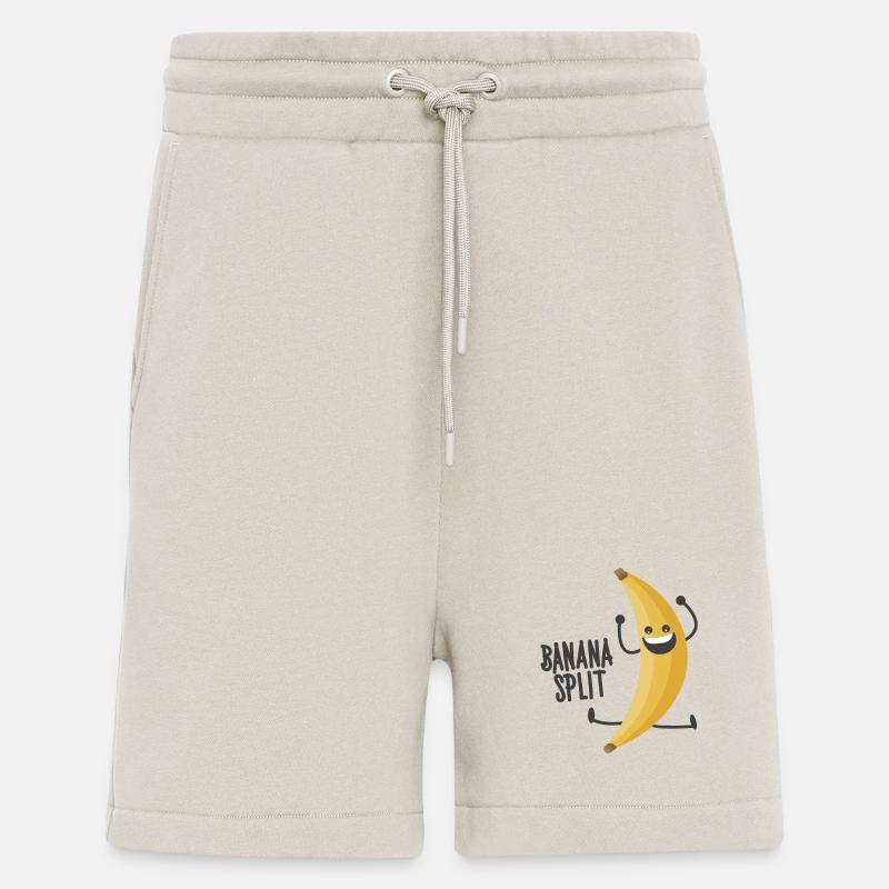 Banana Split - Short bio décontracté fabriqué en UE - WARM CLAY