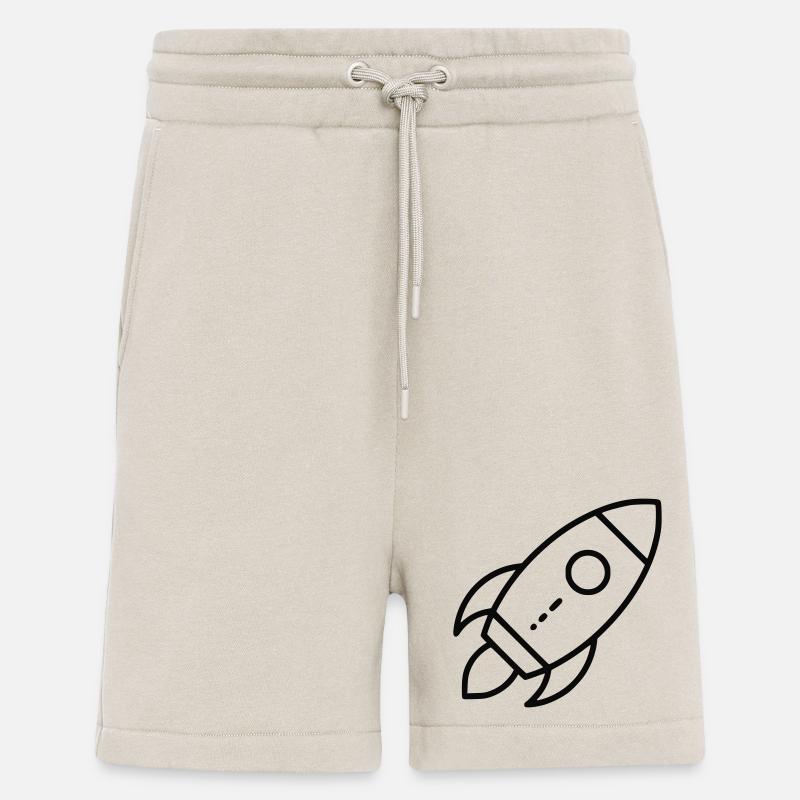 Fusée - Short bio décontracté fabriqué en UE - WARM CLAY