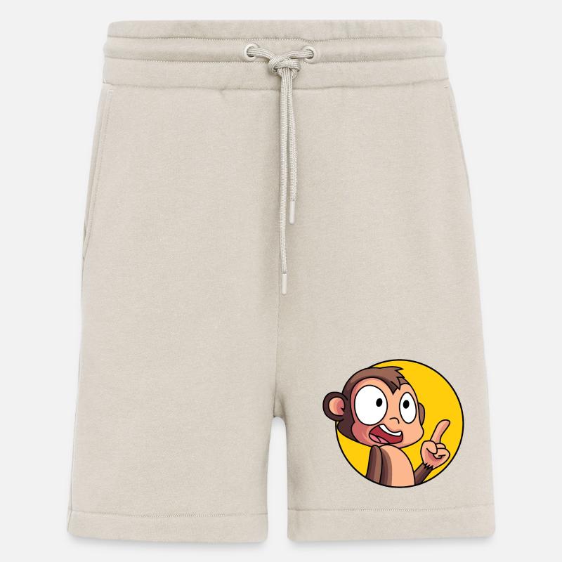 Schlaues Äffchen - Shorts - made by SPREAD - WARM CLAY
