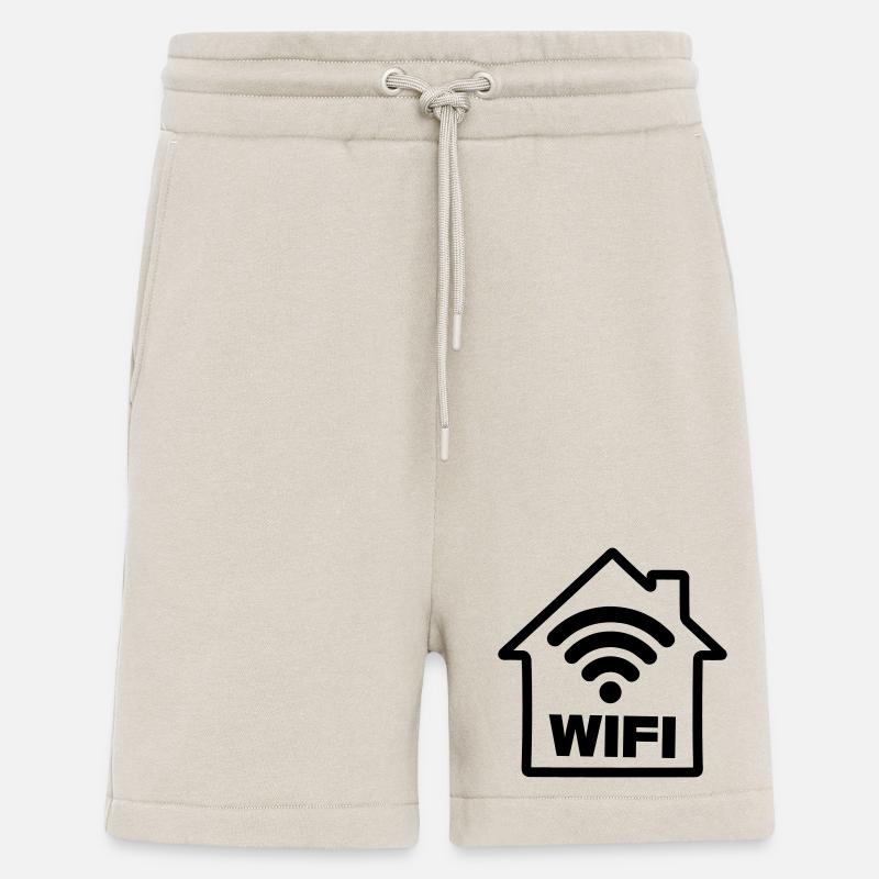 Haus mit Wifi - Shorts - made by SPREAD - WARM CLAY