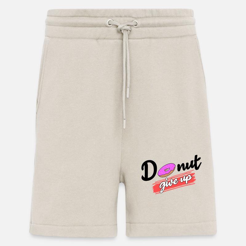 Cool Süßigkeiten Statement Donut Nachspeise - Shorts - made by SPREAD - WARM CLAY