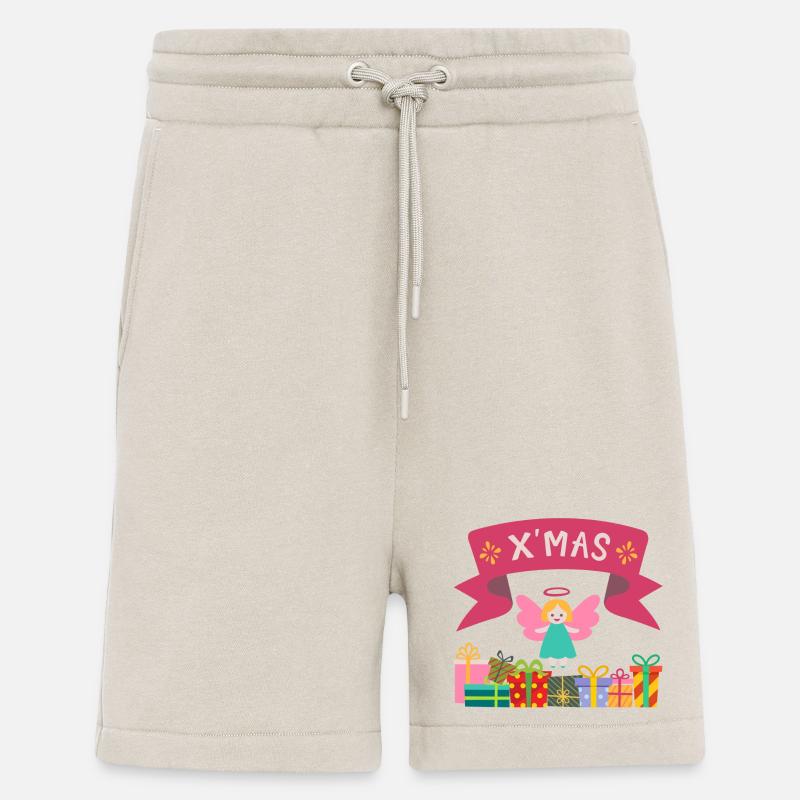 XMAS Engel mit Geschenken - Shorts - made by SPREAD - WARM CLAY
