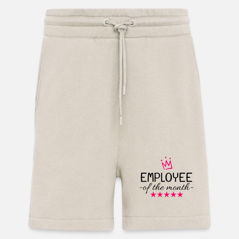 Mitarbeiter des Monats Geschenk - Shorts - made by SPREAD - WARM CLAY
