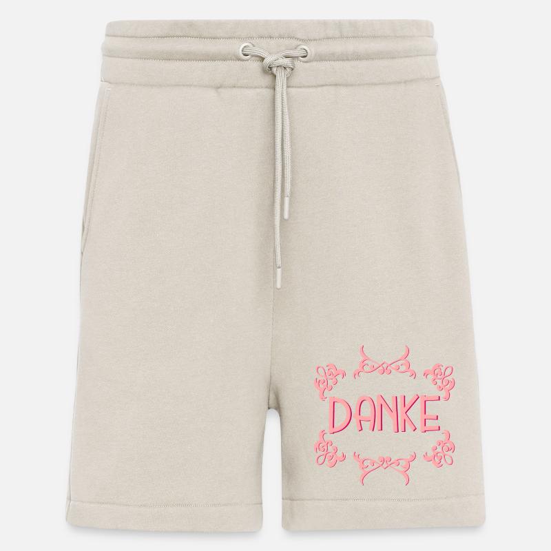 Dankeschöngeschenke DANKE SPRÜCHE - Shorts - made by SPREAD - WARM CLAY