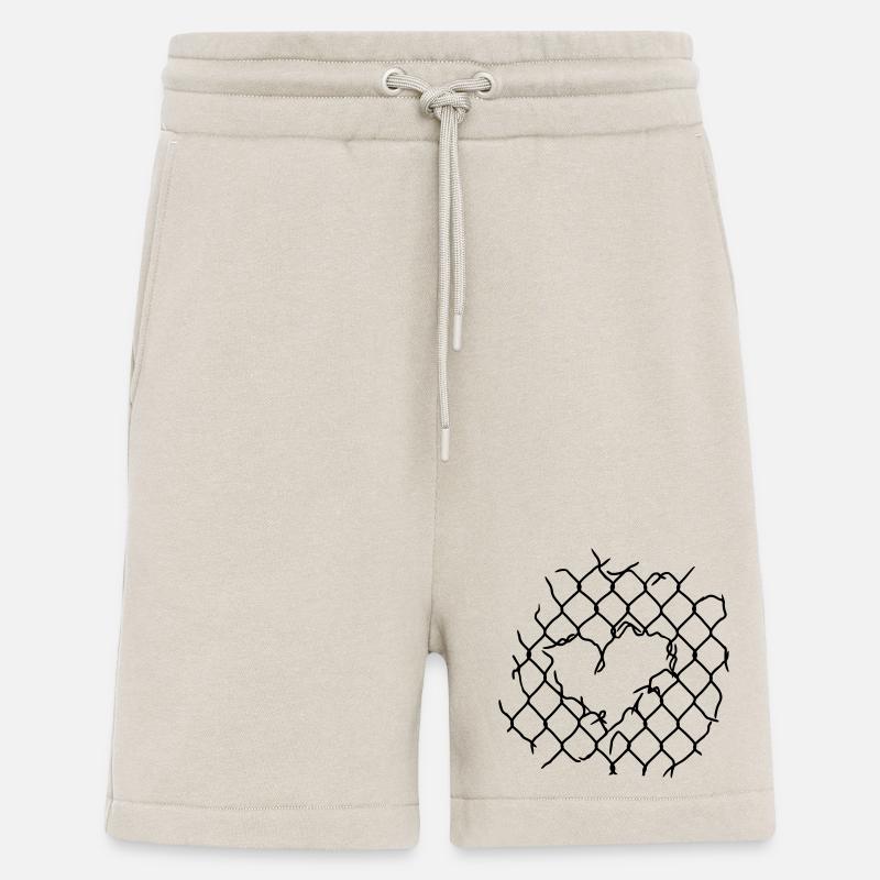 Maschendraht Herz - Shorts - made by SPREAD - WARM CLAY