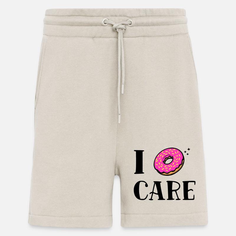 Is Mir Egal Witzig Donut Statement - Shorts - made by SPREAD - WARM CLAY