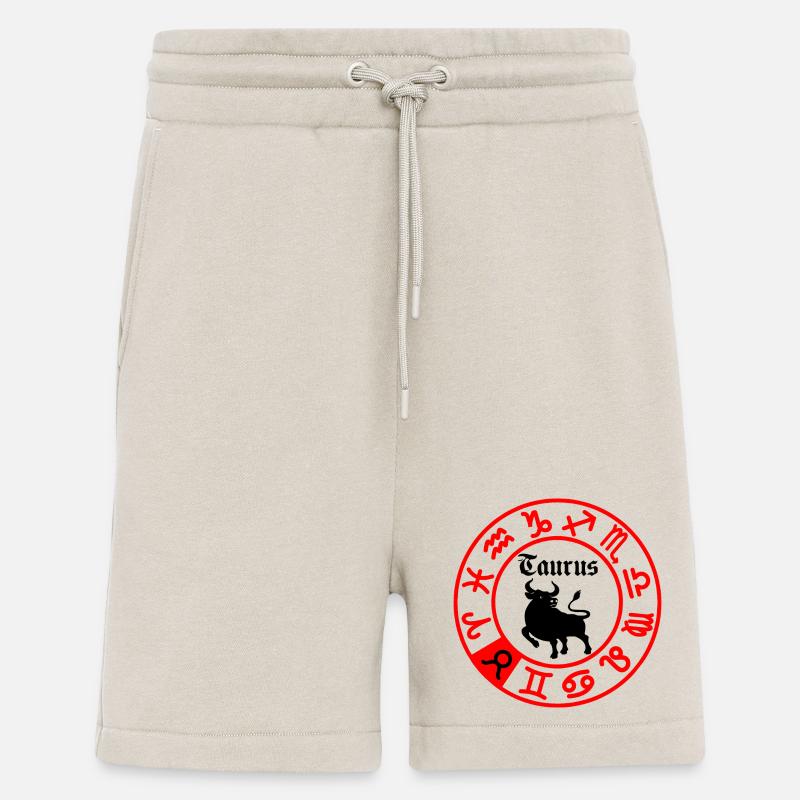 Zwölf Sternzeichen Stier Stier - Shorts - made by SPREAD - WARM CLAY