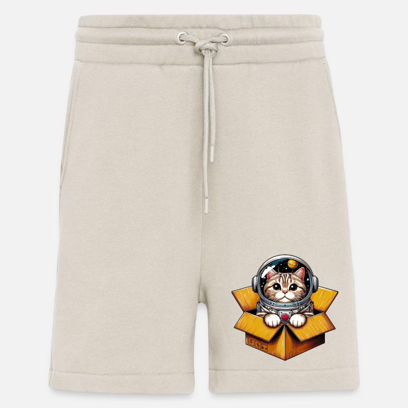 Astronaut Katze - Shorts - made by SPREAD - WARM CLAY