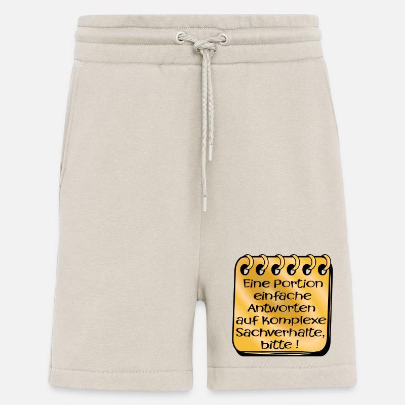 KOMPLEXE SACHVERHALTE - Shorts - made by SPREAD - WARM CLAY