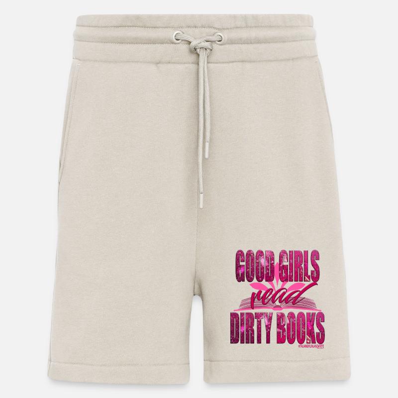 GUTE MÄDCHEN LESEN SCHMUTZIGE BÜCHER - Shorts - made by SPREAD - WARM CLAY