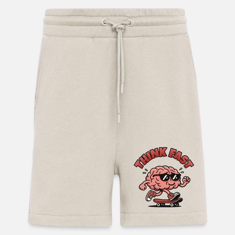 Denk an Fast Brain Skate. - Shorts - made by SPREAD - WARM CLAY