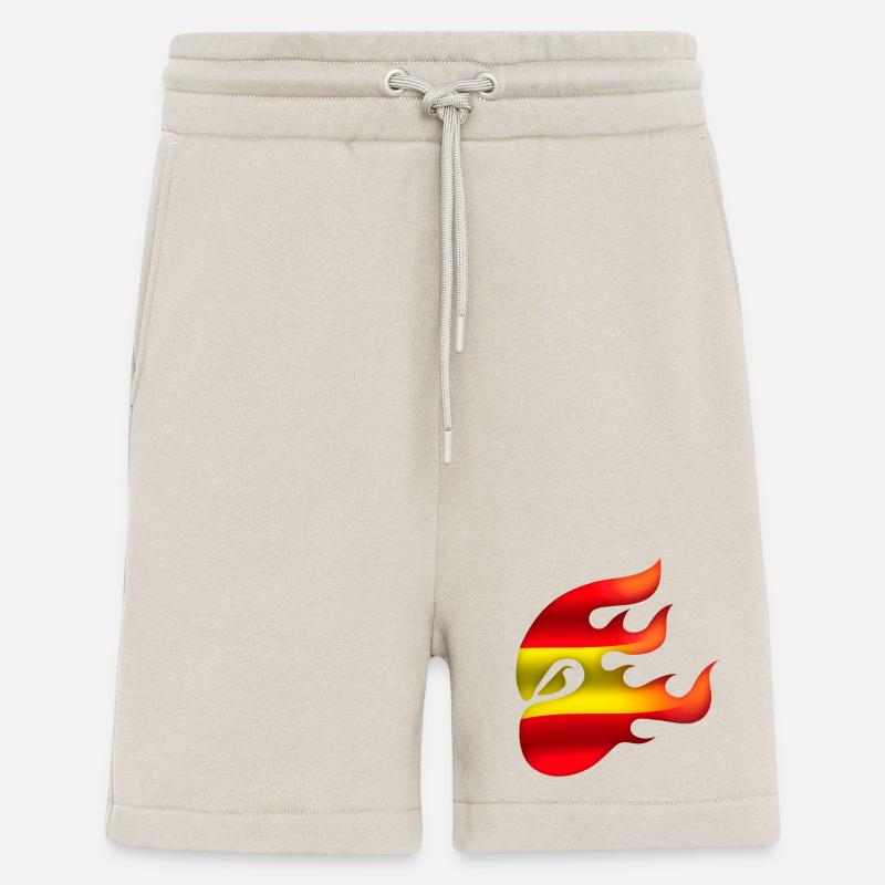 Flagge von Spanien - Spanien - Ninja - Shorts - made by SPREAD - WARM CLAY