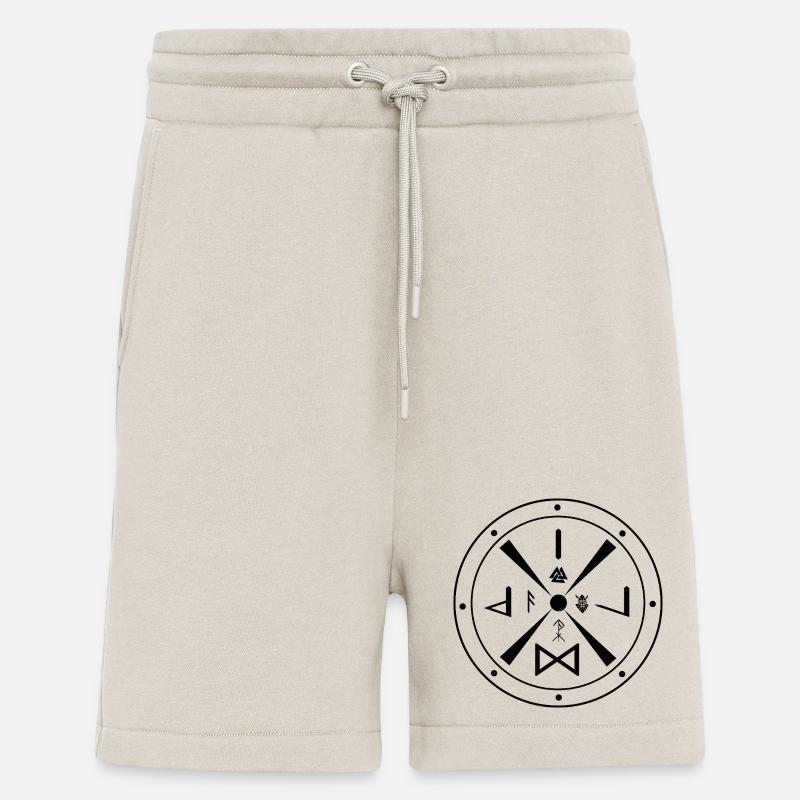Wikinger Schild- Germanen - Shorts - made by SPREAD - WARM CLAY