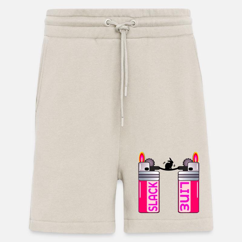 RABBIT SLACKLINING LIGHTER - Shorts - made by SPREAD - WARM CLAY