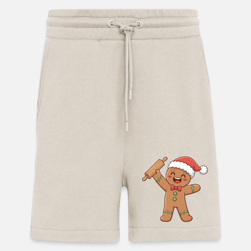 Weihnachtsbäckerei Kunst Bäcker - Shorts - made by SPREAD - WARM CLAY