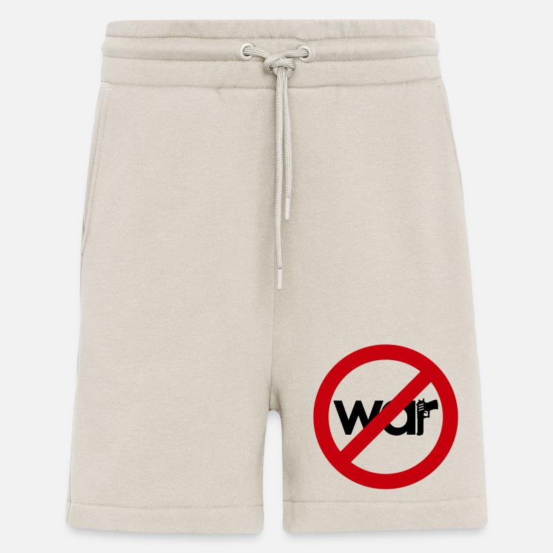Stop War – For Peace & Freedom - Shorts - made by SPREAD - WARM CLAY