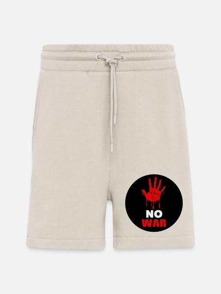 No War - Short bio décontracté fabriqué en UE - WARM CLAY