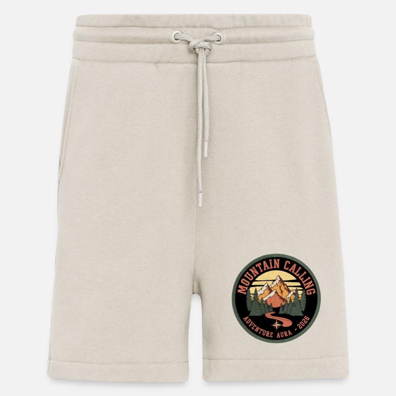 Bergruf Patch: Abenteuer Aura 2026 - Shorts - made by SPREAD - WARM CLAY