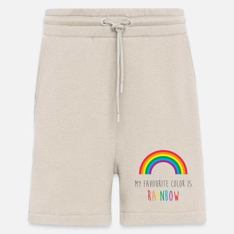 Mein Lieblingsregenbogen - Shorts - made by SPREAD - WARM CLAY