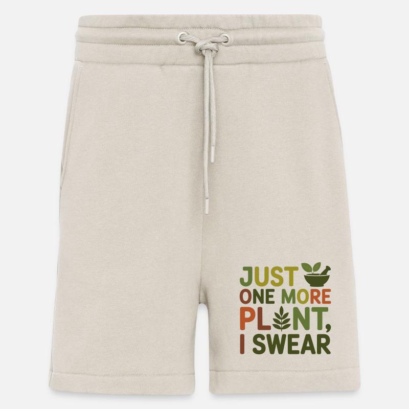 Kräuterkundige Nur noch ein Pflanzenprofi - Shorts - made by SPREAD - WARM CLAY